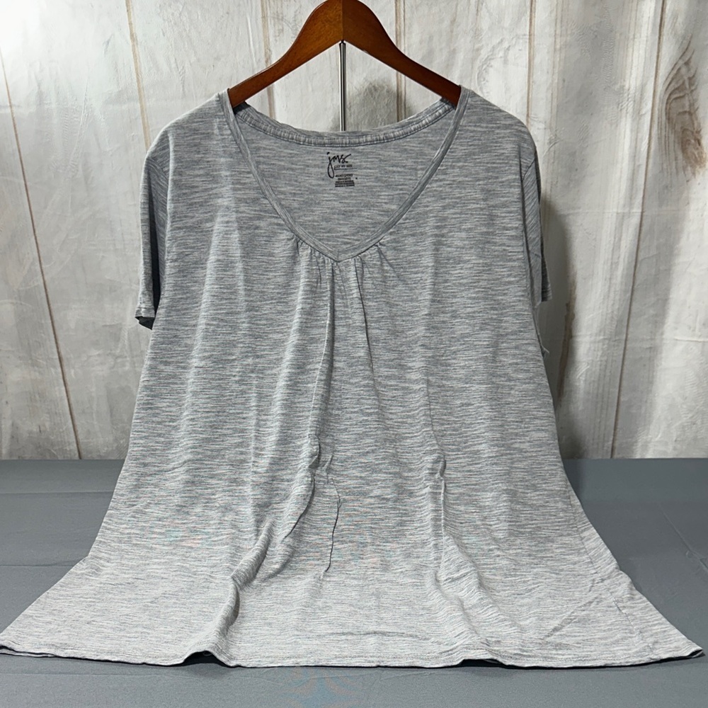 Just My Size Heather Gray Women's Tee